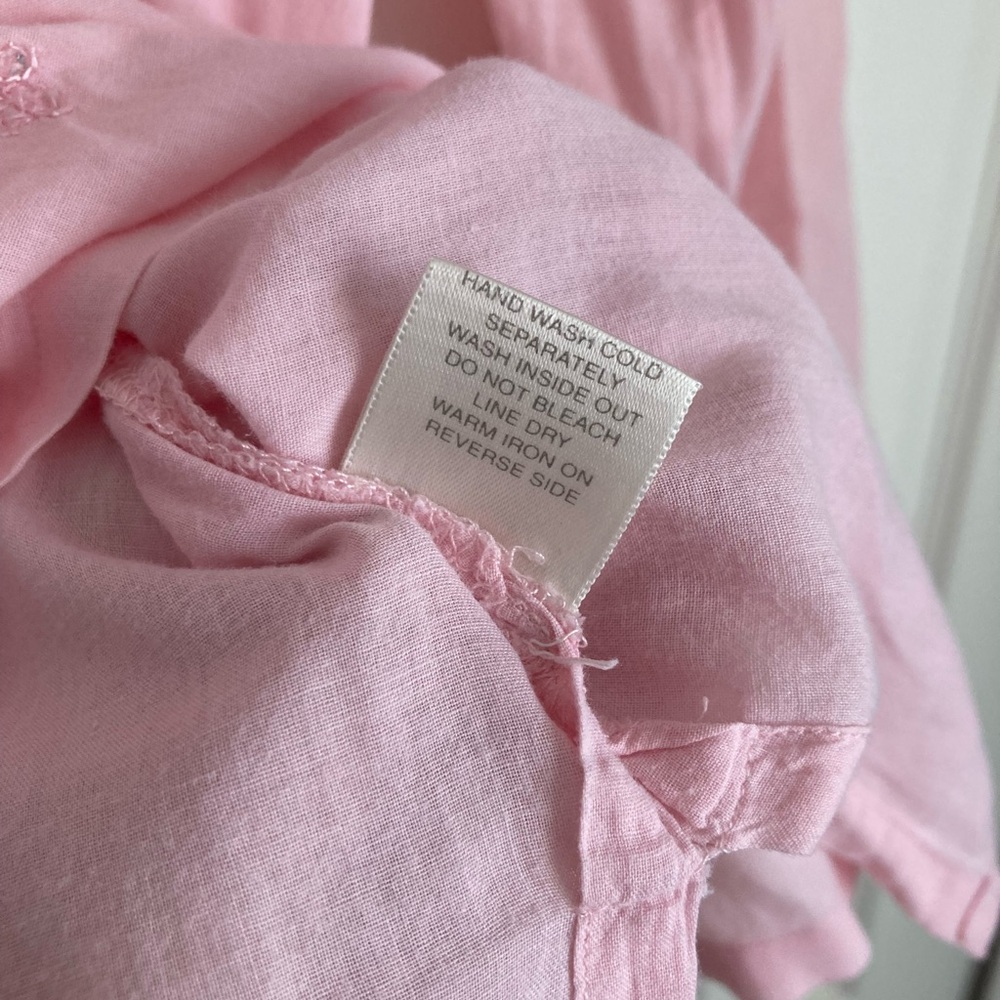 Pink peasant style with sequins and floral designs - Picture 3 of 6